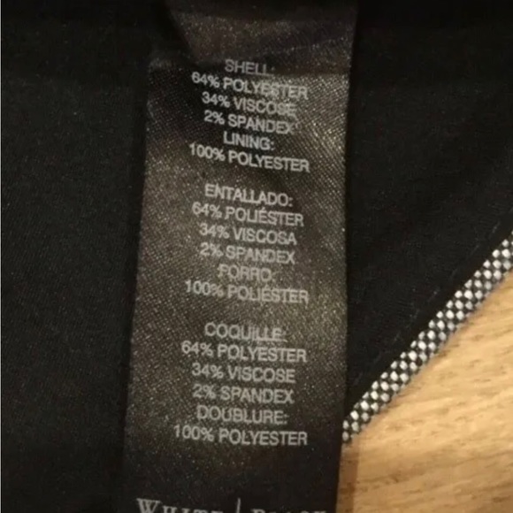 White House Black Market Gray Blazer Size 6 - Picture 10 of 11